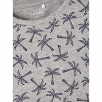 NAME IT Tee Valther Grey Melange